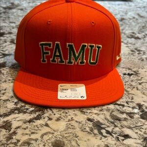 NIKE ORO FLATBILL FAMU HAT NWT